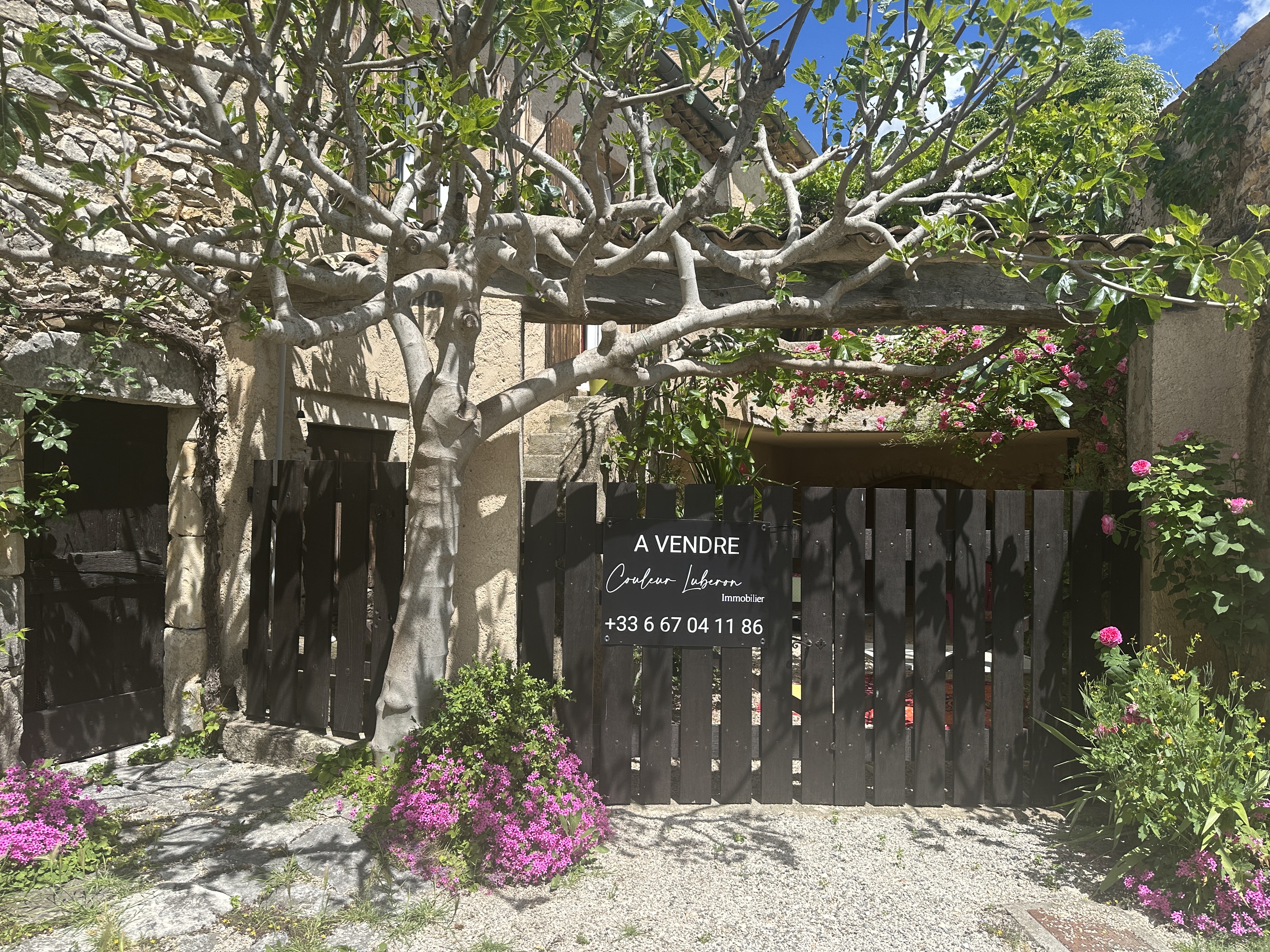 Maison de village avec terrasse et cour aménagée à Montsalier